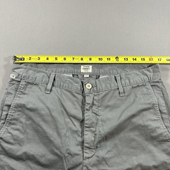 Citizens of Humanity Men Pants Gray Size 33x32 Straight Leg Cotton/Spandex READ - Picture 4 of 8
